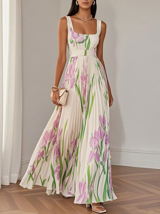 Raelynn™ | Elegant Pleated Maxi Dress